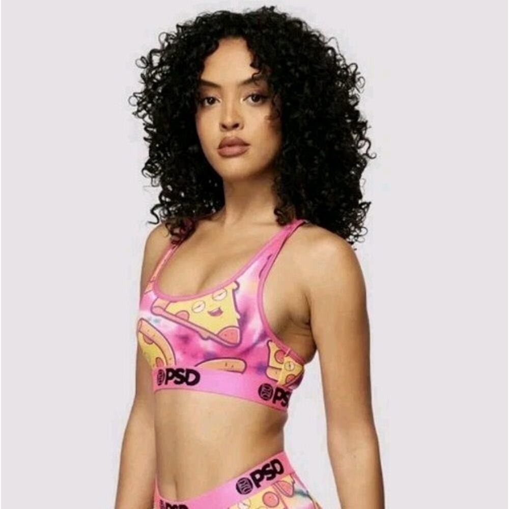 PSD Women's‎ Sports Bra Pepperstoni Size Medium (Bra Size 32C to 36A)